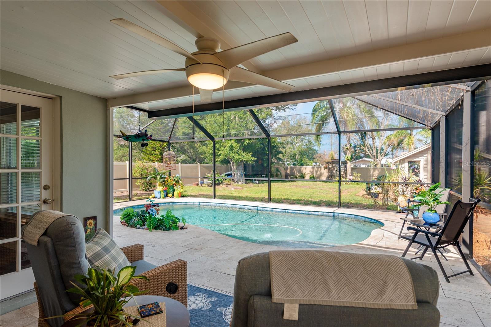 Back patio