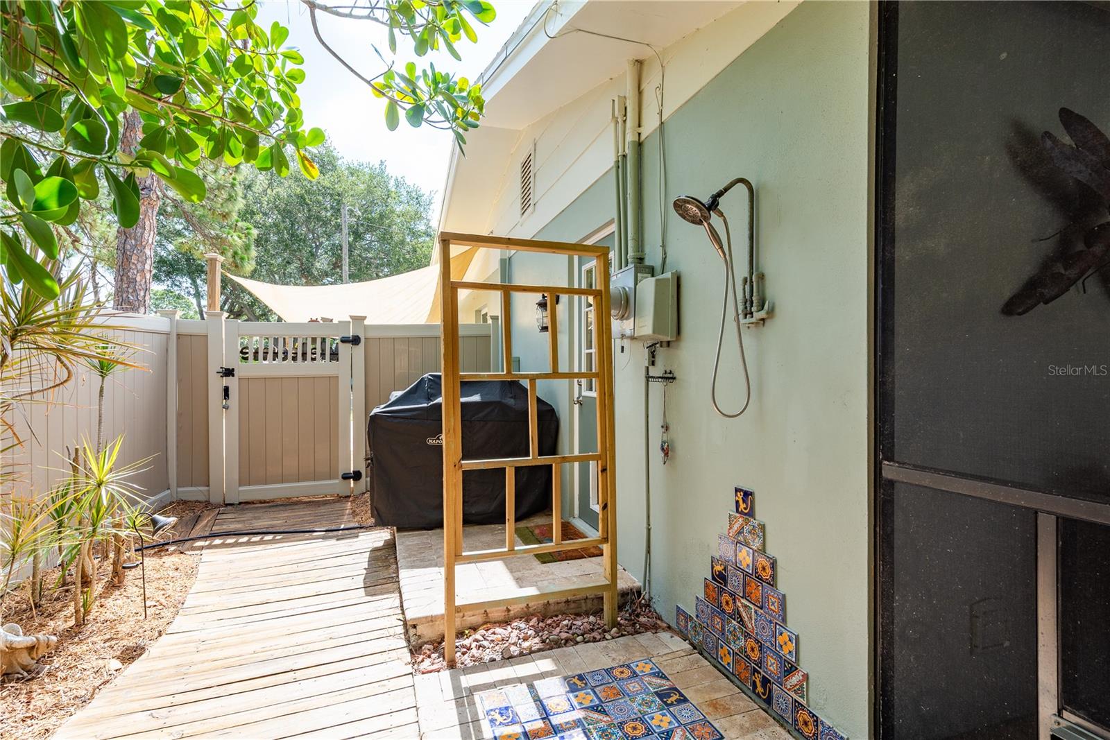 Outdoor shower