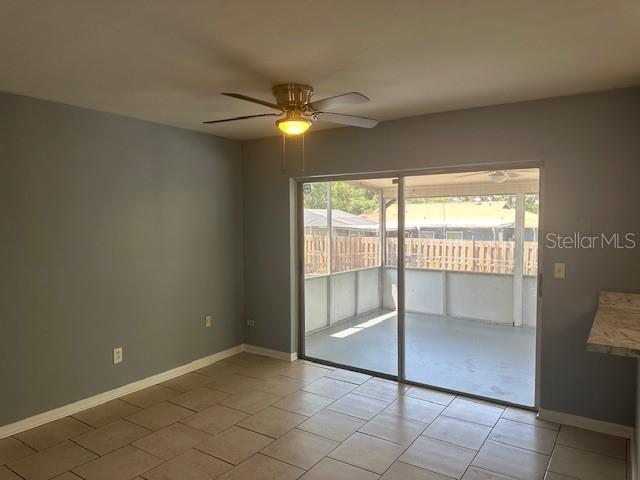 Dining area