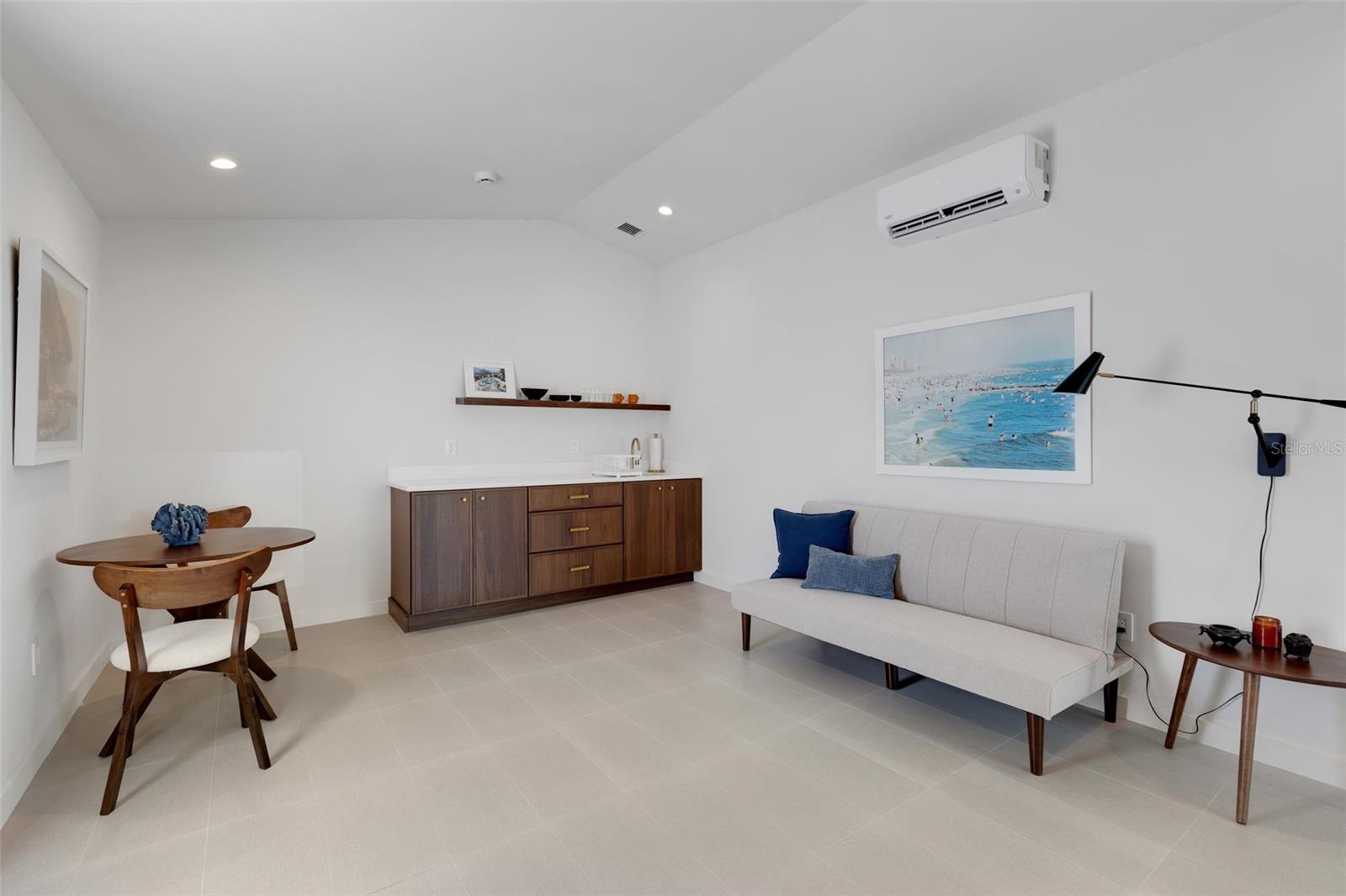 4th bedroom with mini split