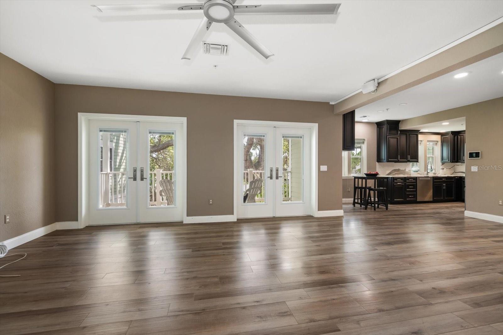 Great room area.