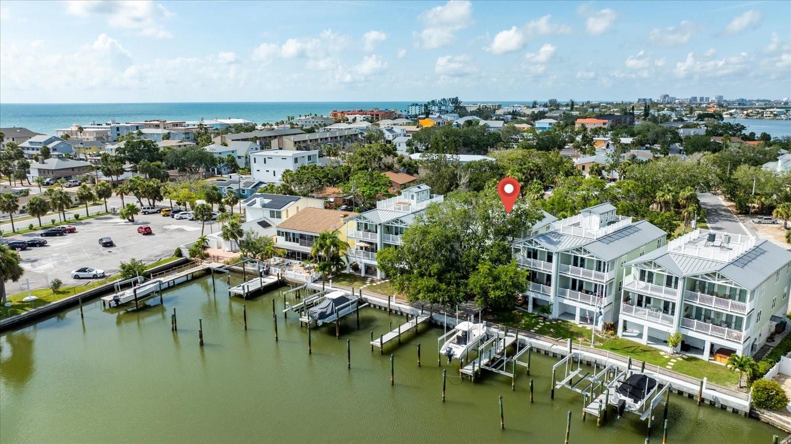Welcome home to  bay and beach living!