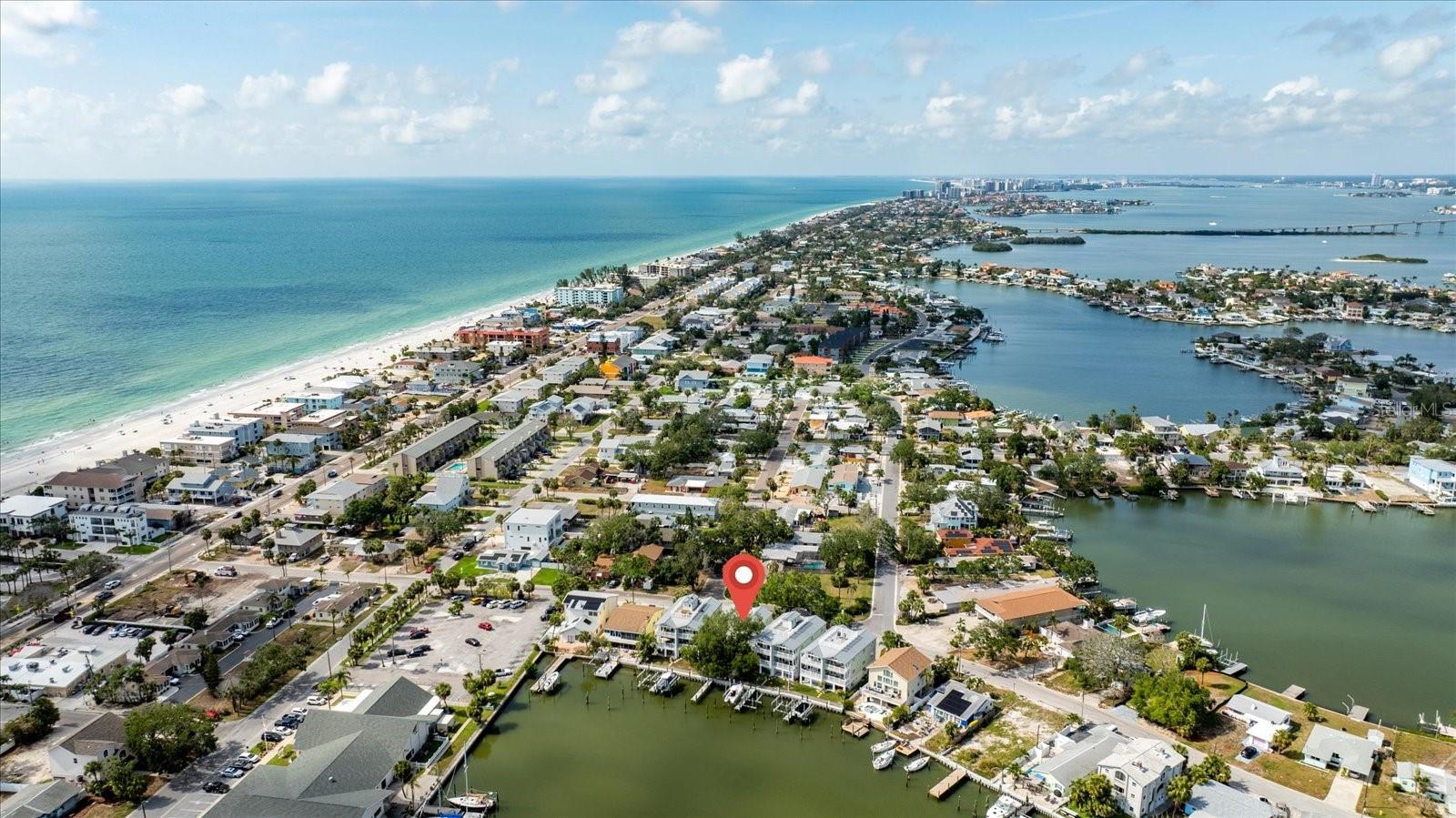 Easy access to intracoastal waterway to Gulf waters.