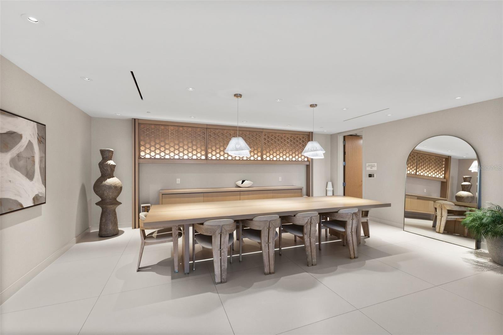lounge area in lobby