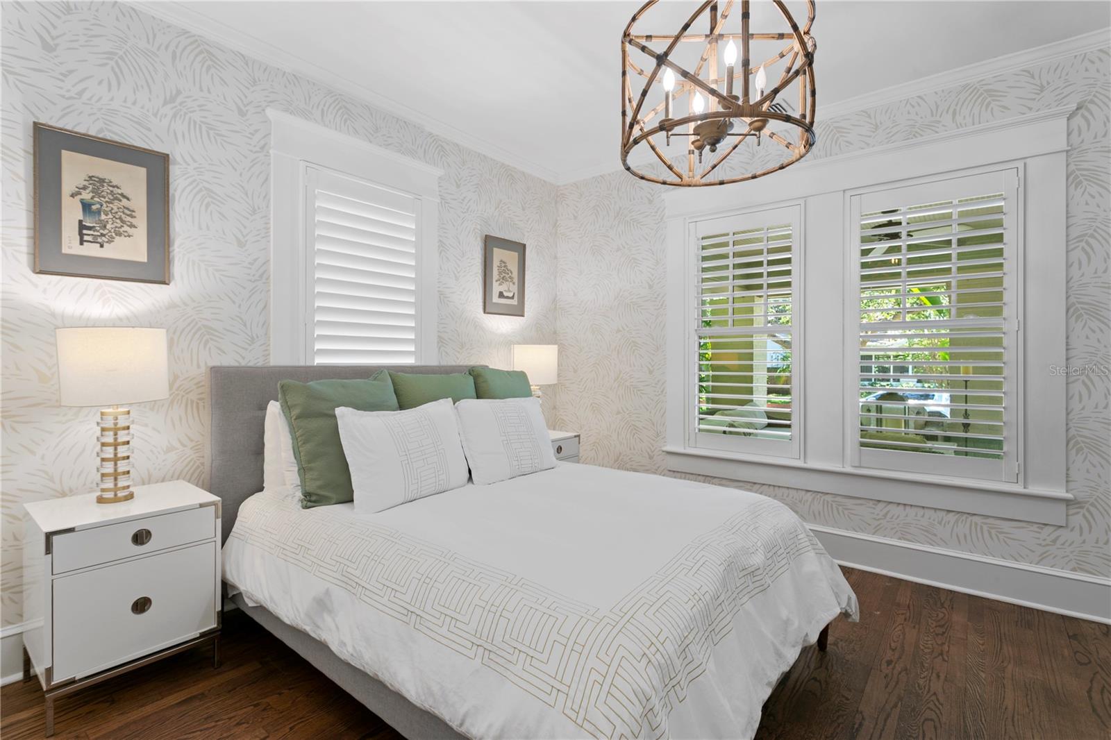 Serene and beautiful second bedroom