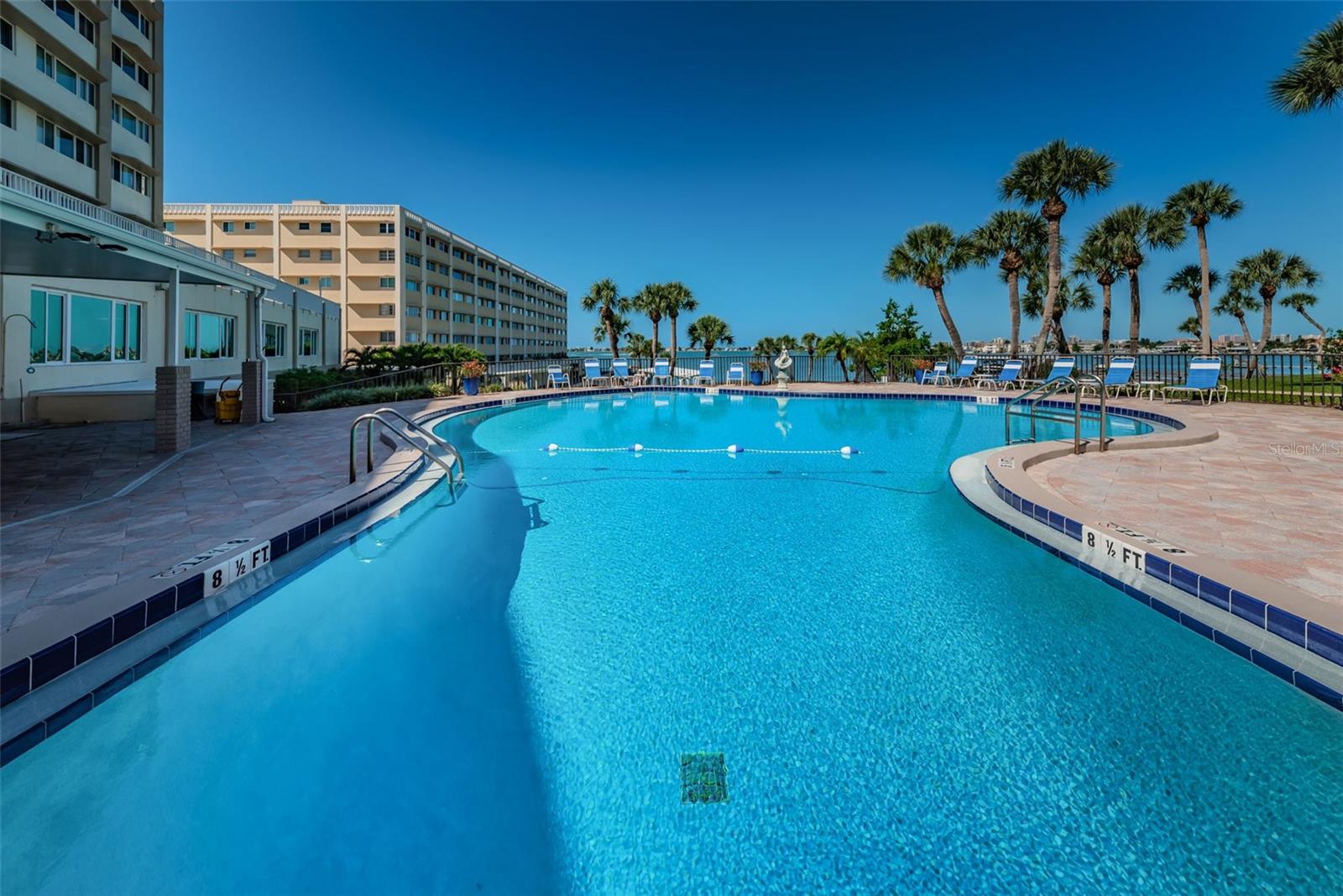 Heated pool