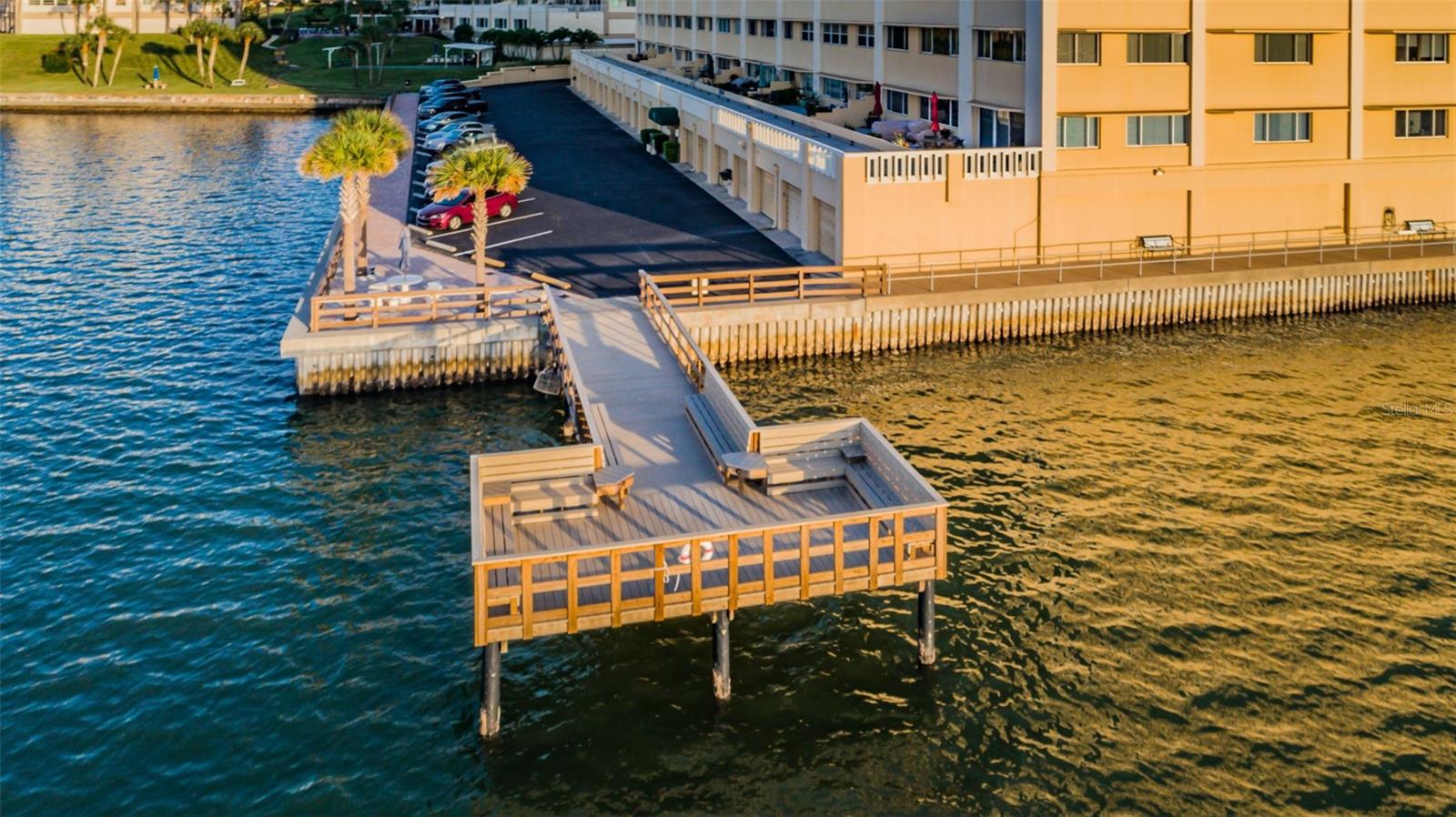 Aerial View of Dock