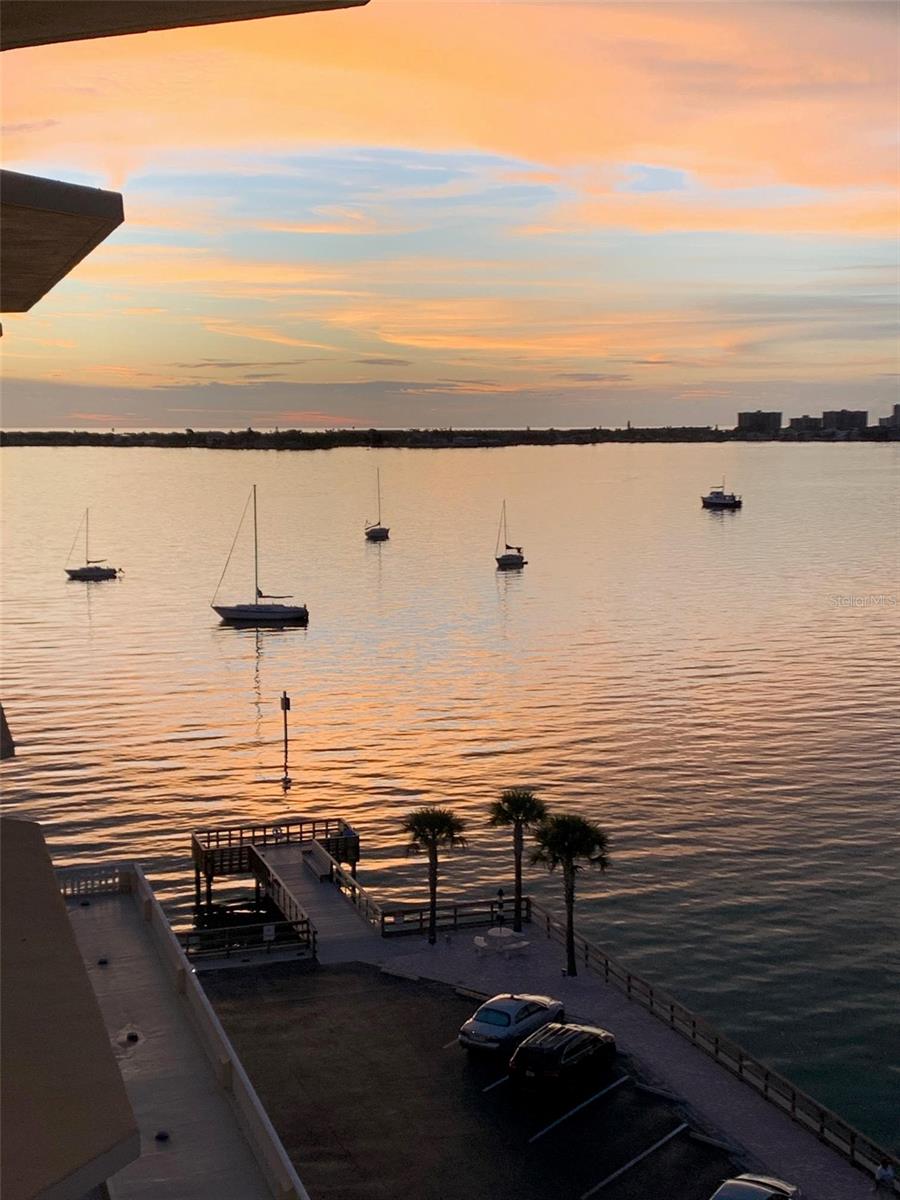 Gorgeous sunset view