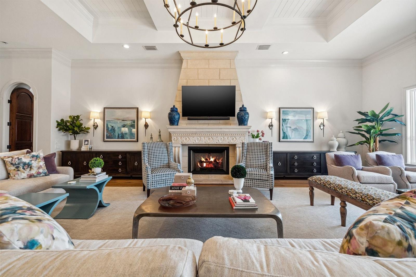 Gas fireplace