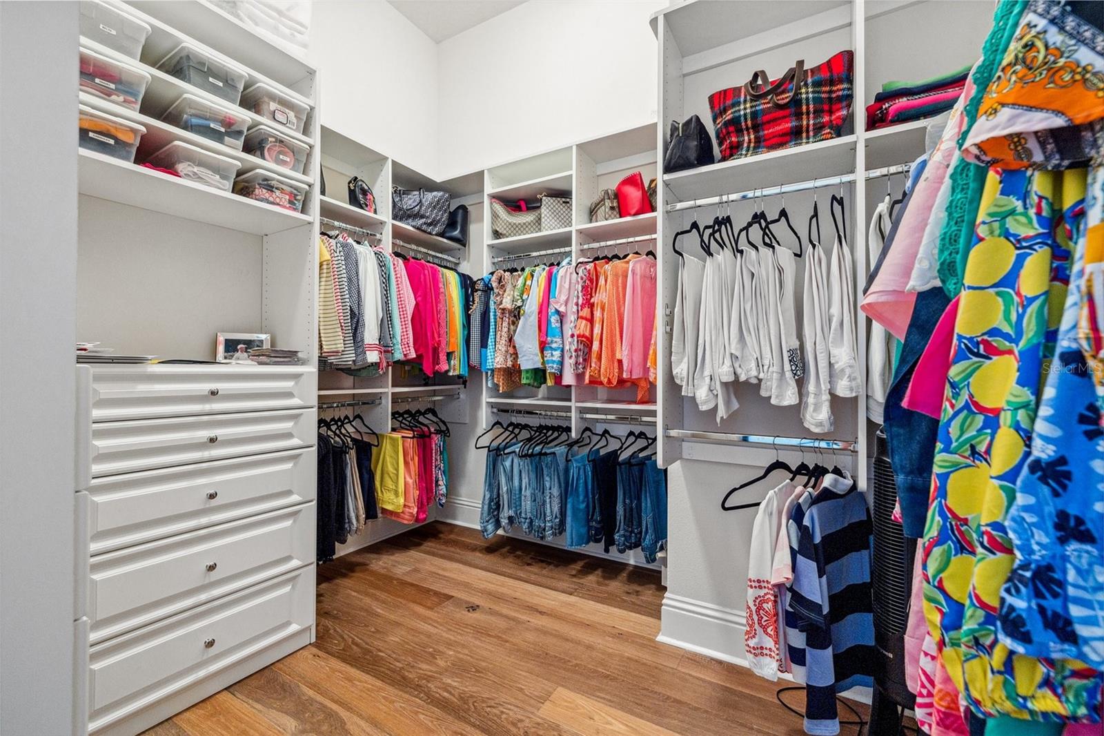 Primary Walk in closet