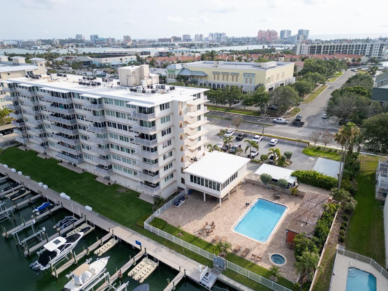 Arial with South View