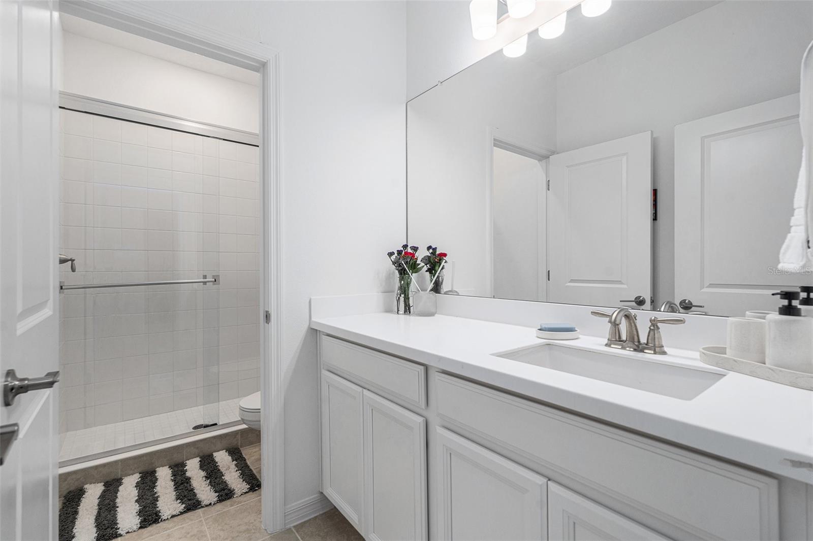 Full Bathroom upstairs by loft