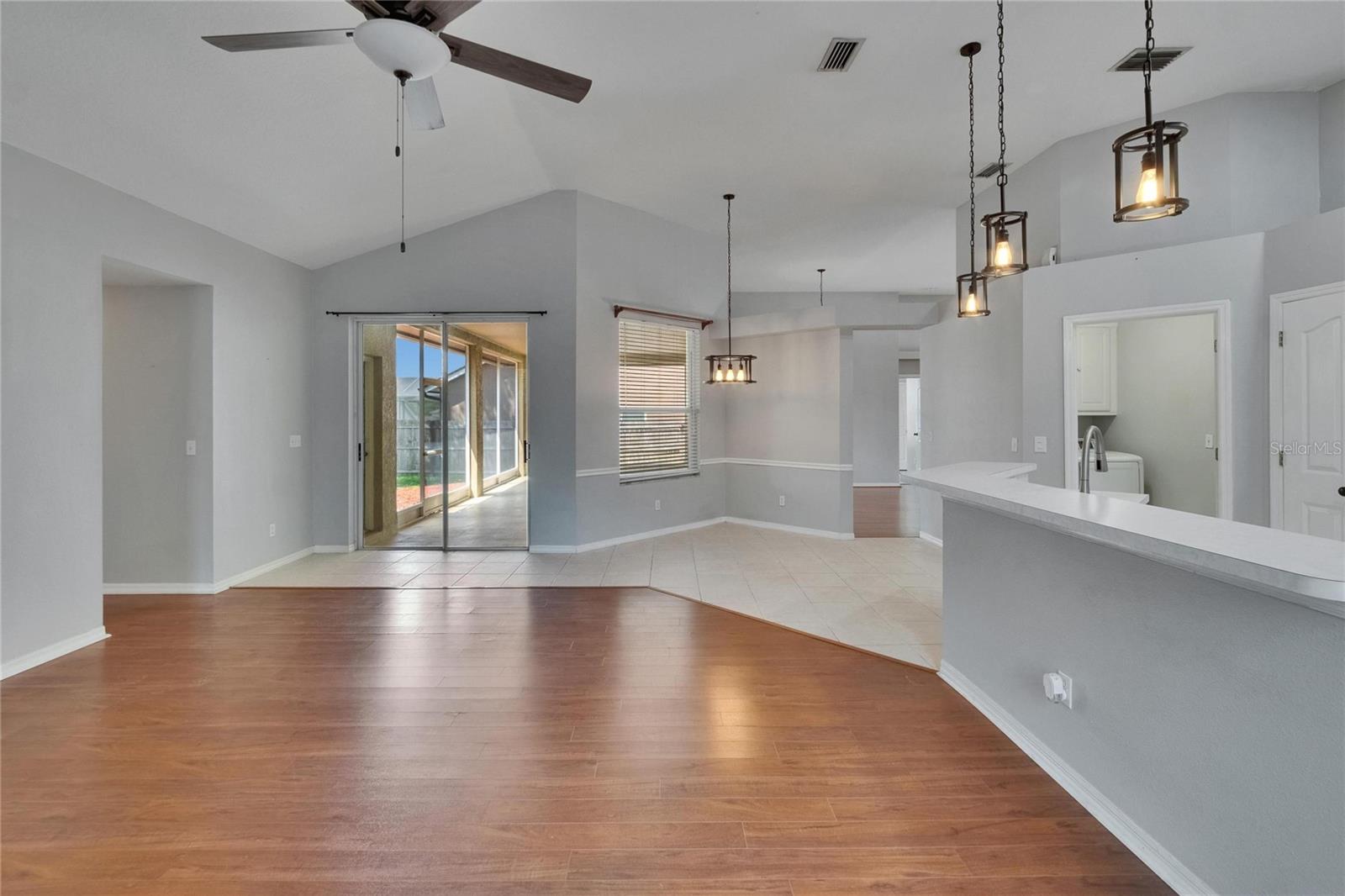 Family Room, Hallway to secondary Bedrooms, Breakfast Area.