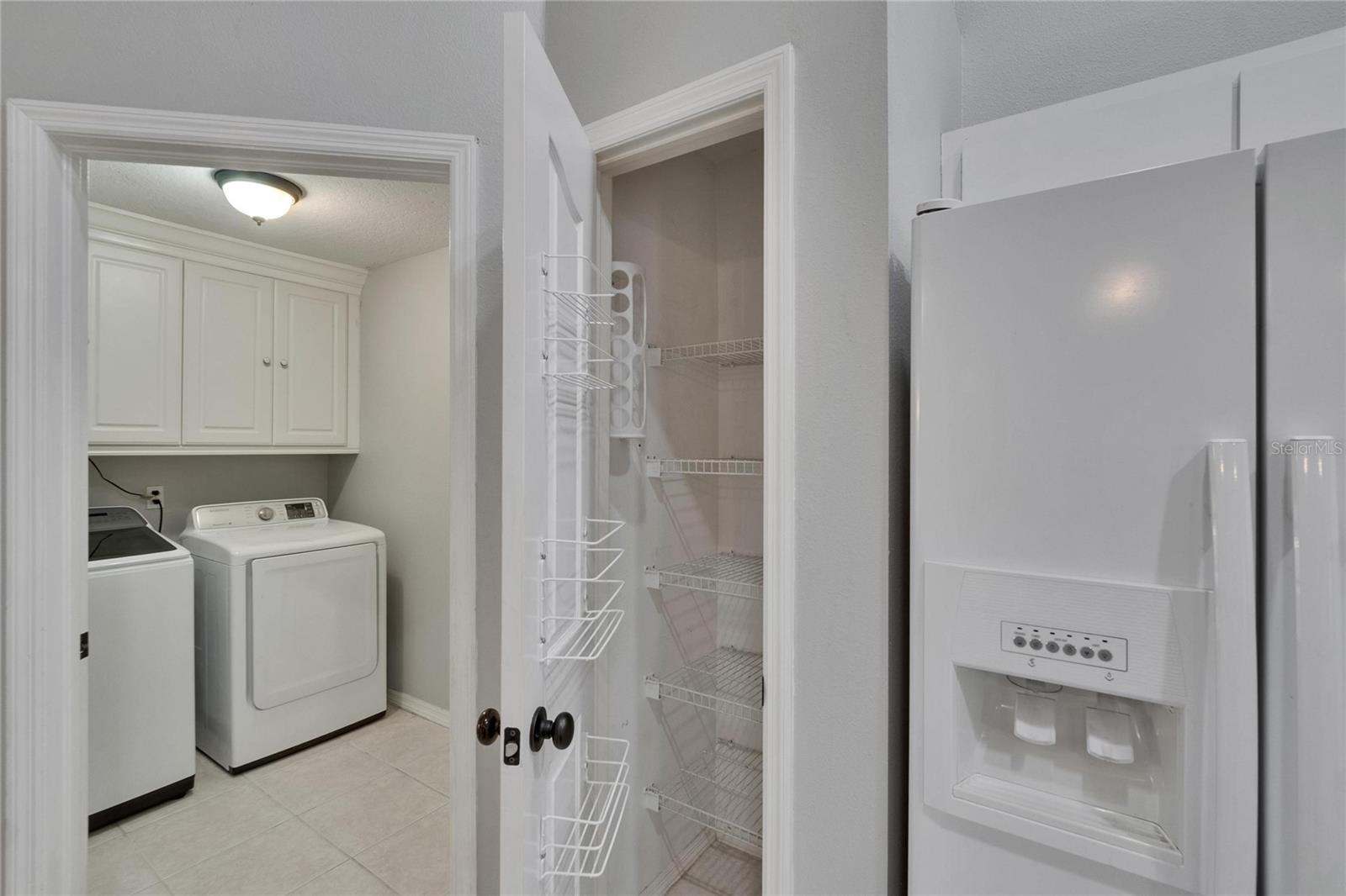 Laundry Room and Pantry
