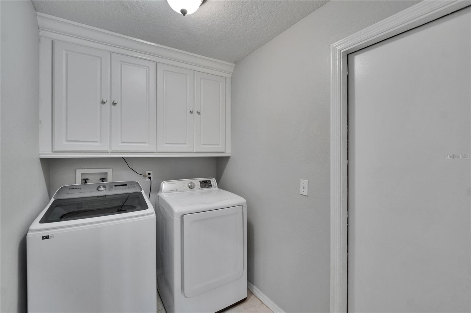 Laundry Room.  Door to Garage to Right.