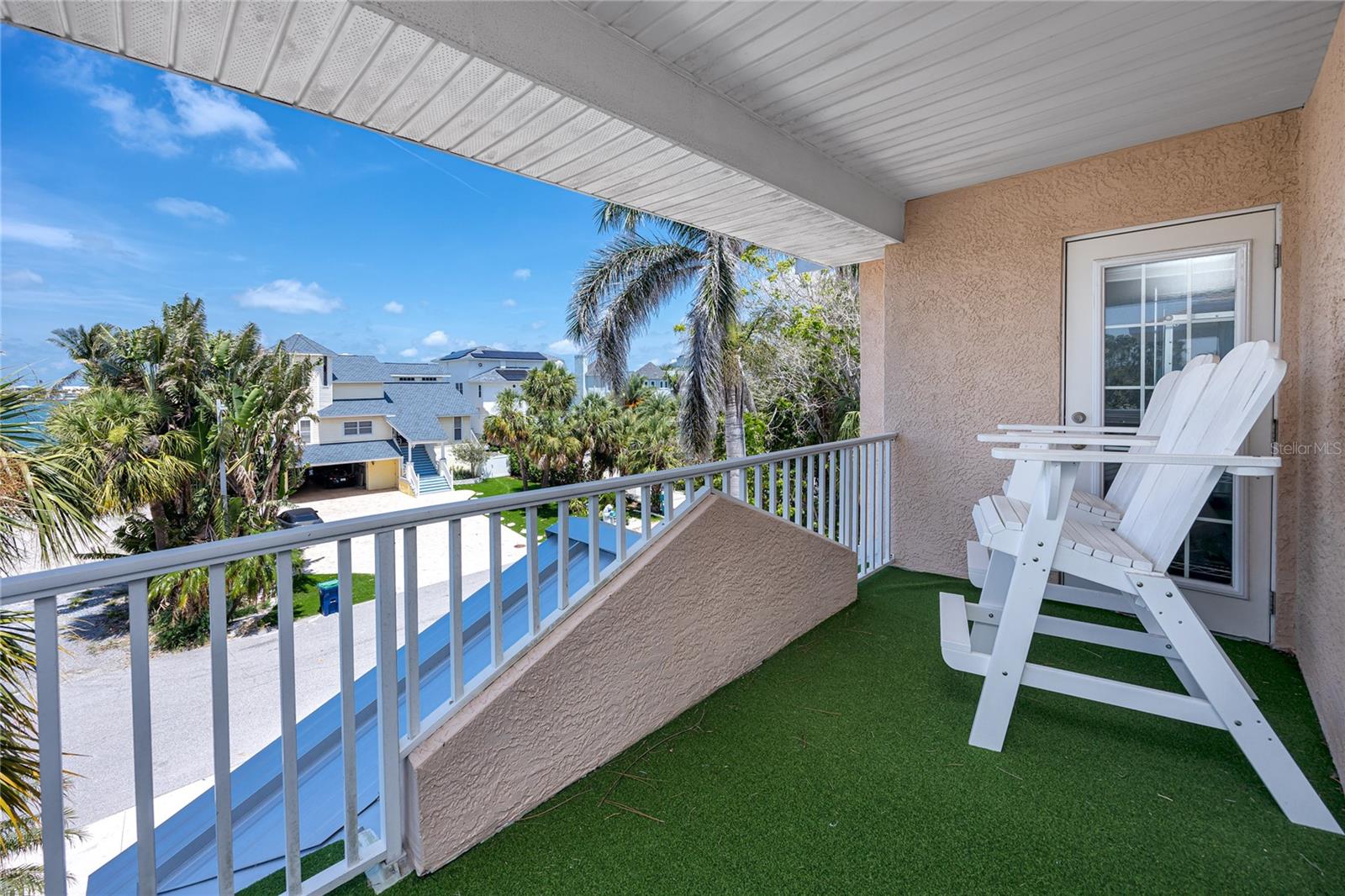 balcony off 3rd bedroom