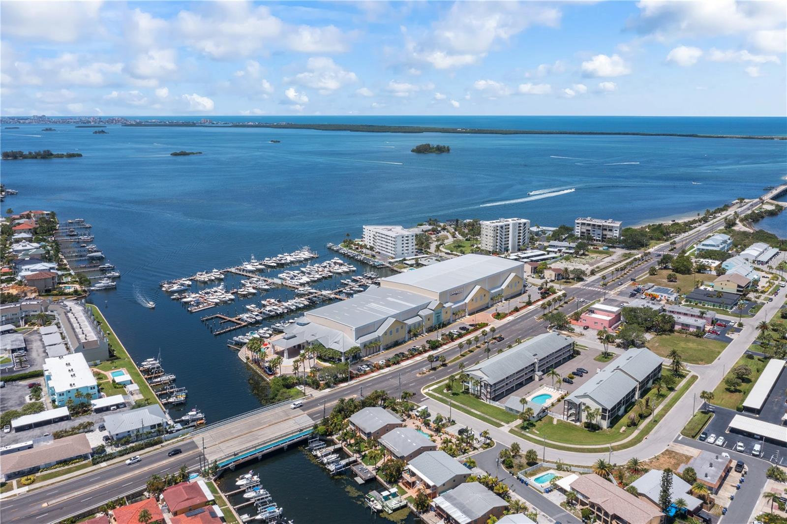 Marina accross street