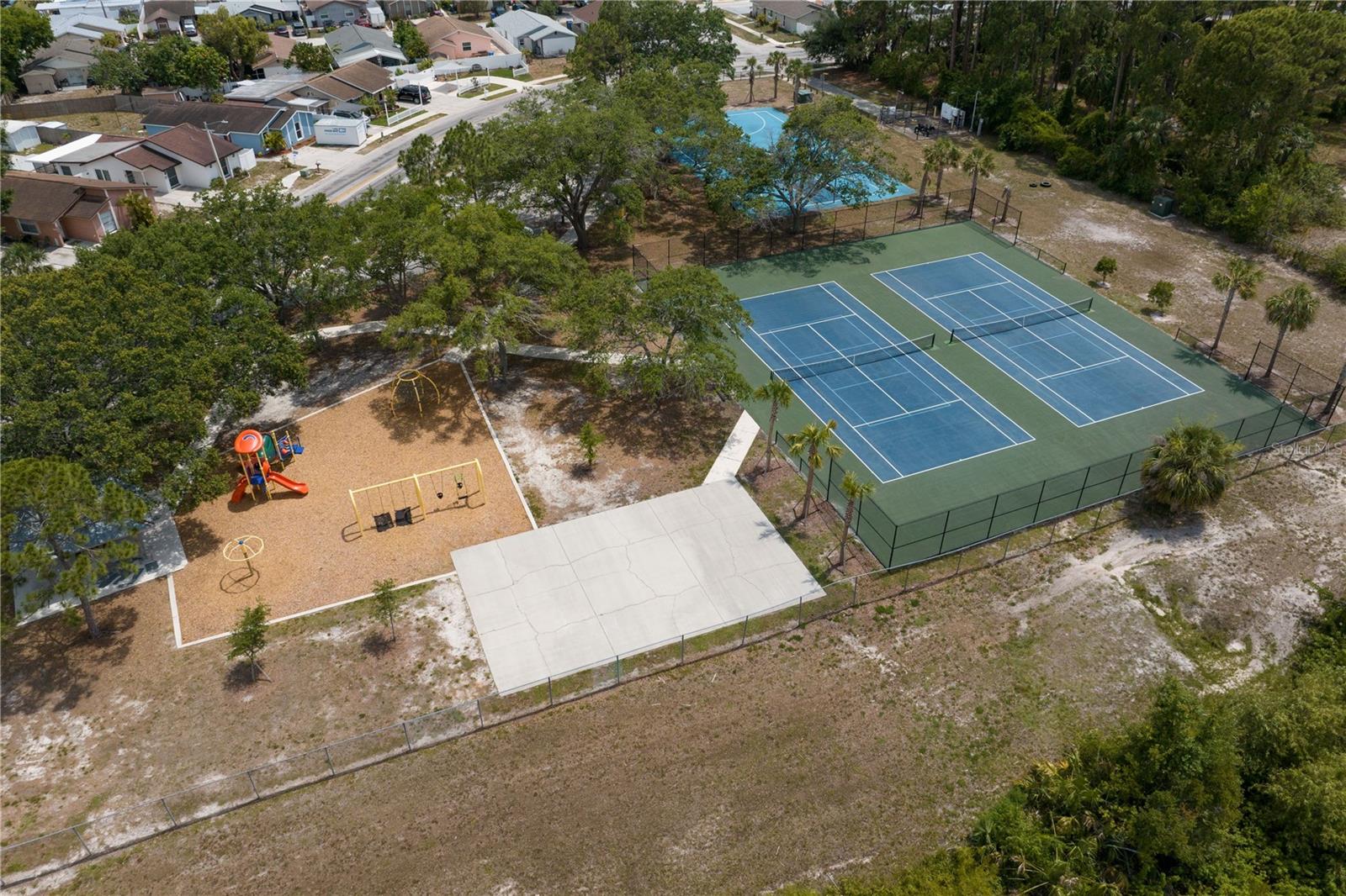 Playground and recreation area