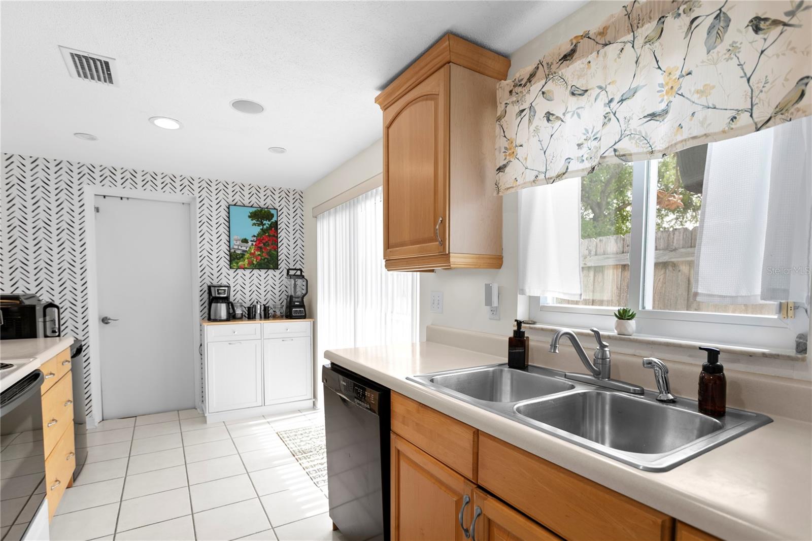 Kitchen with Coffee Station