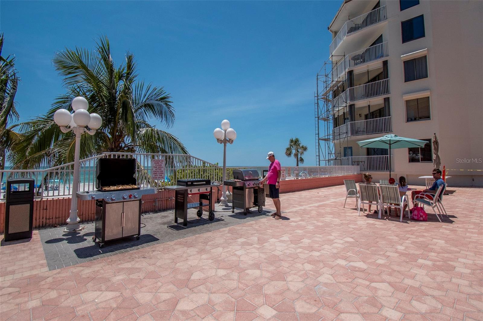 Grill area