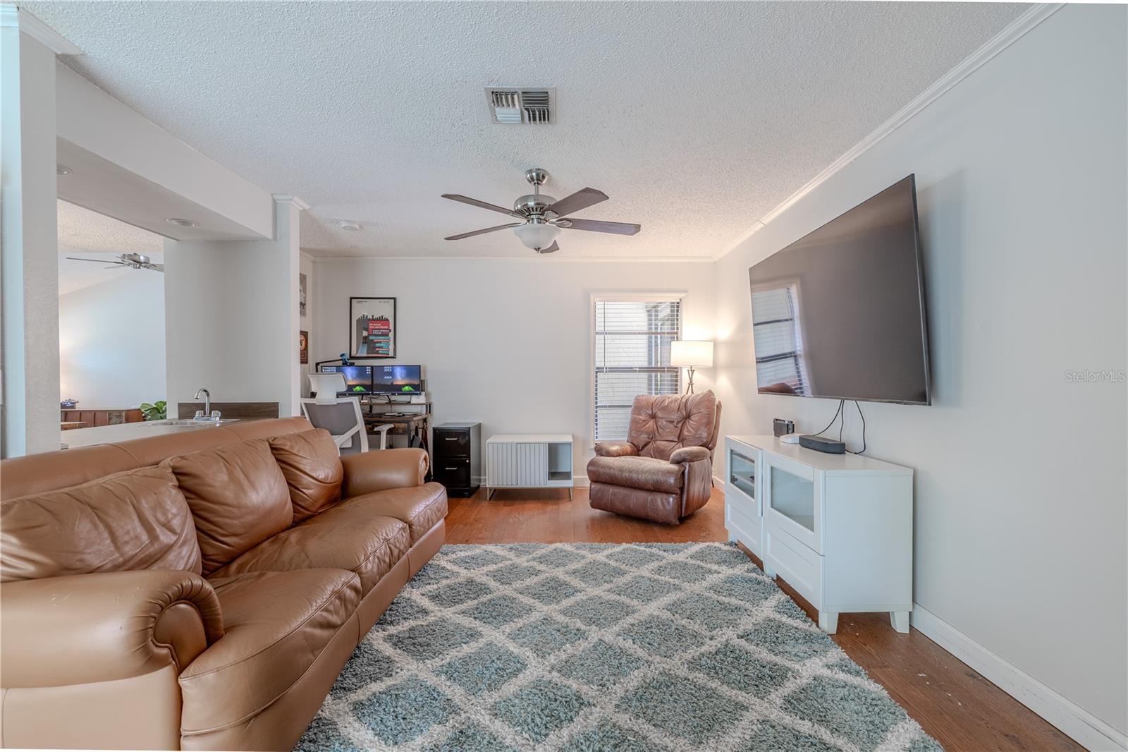 The family room.