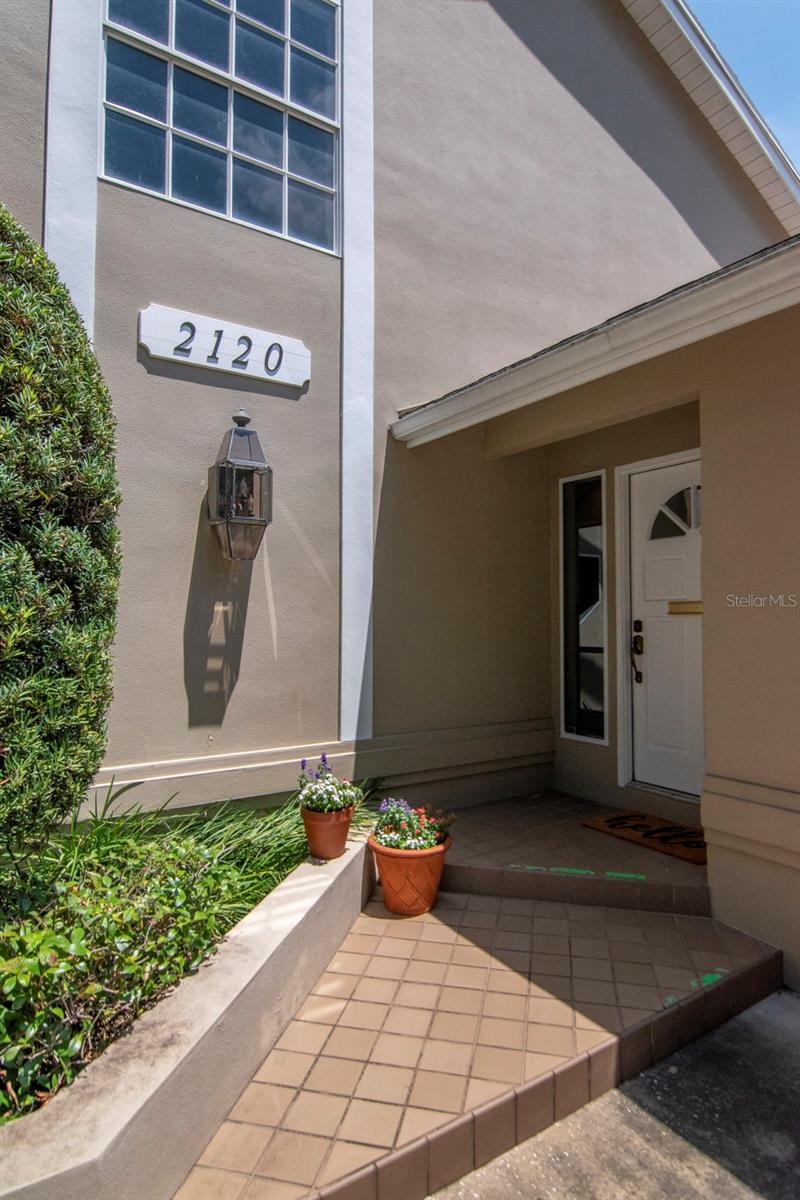 No flooding in home or garage - house and pool sit steps above grade.