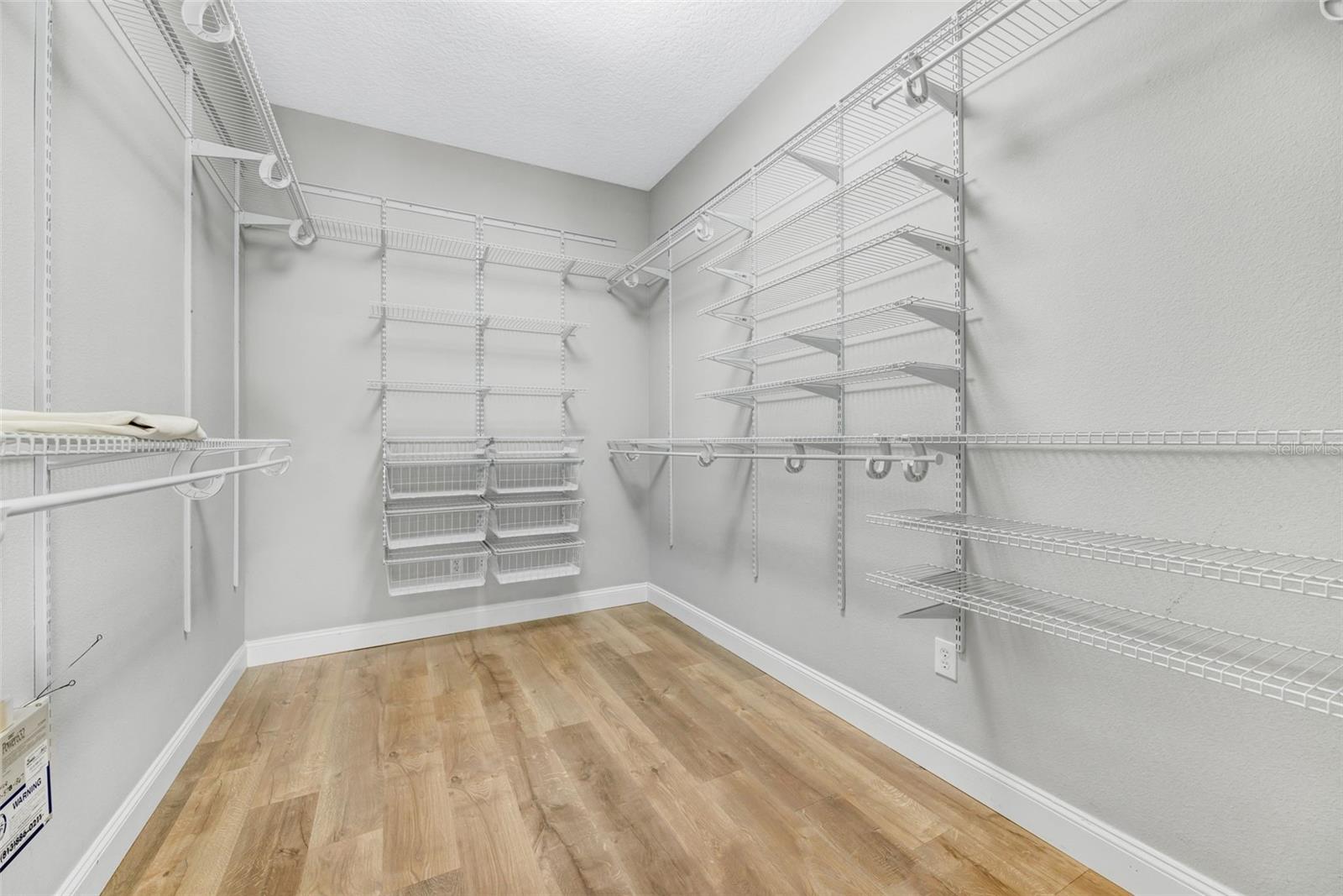 Primary Walk-In Closet