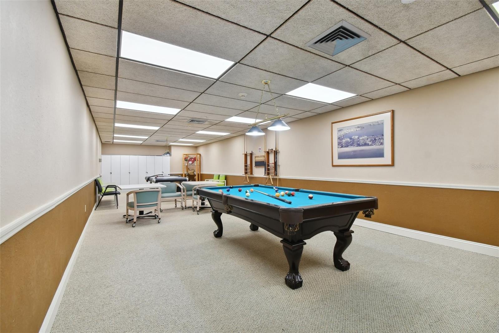 older pool table picture