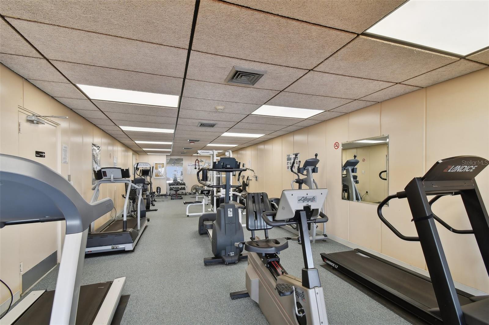 older fitness center picture