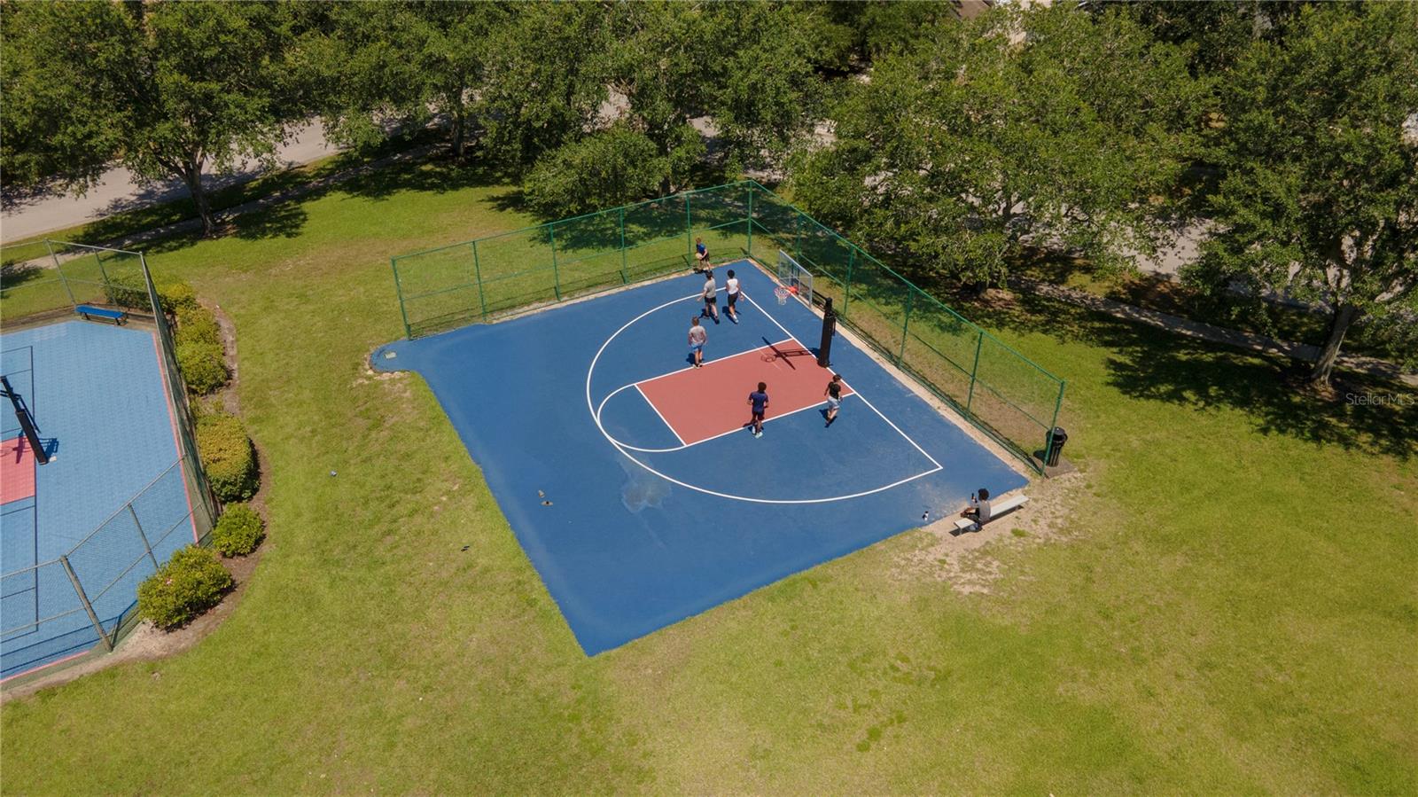 Half Basketball court