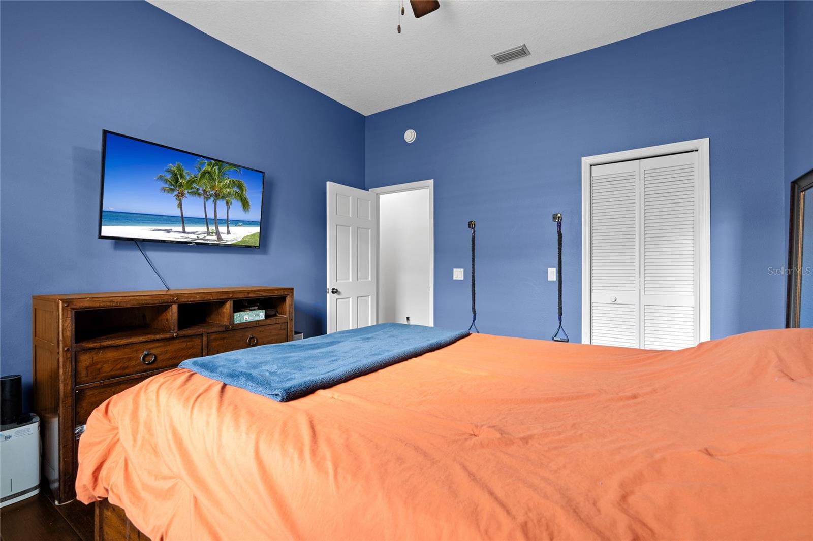 Bedroom 2 with walk in closet