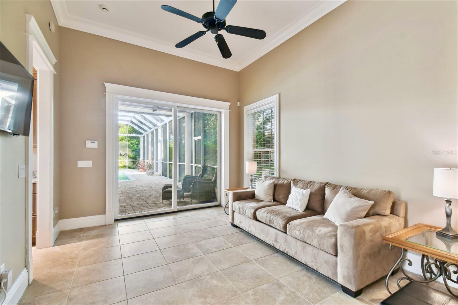 Living Room in Guest House