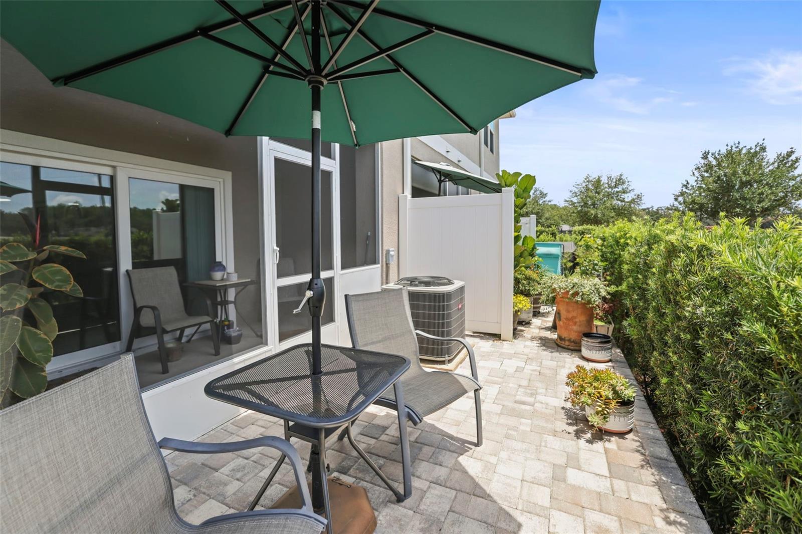 Outdoor patio