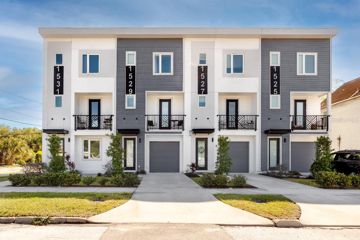 Front of Townhome