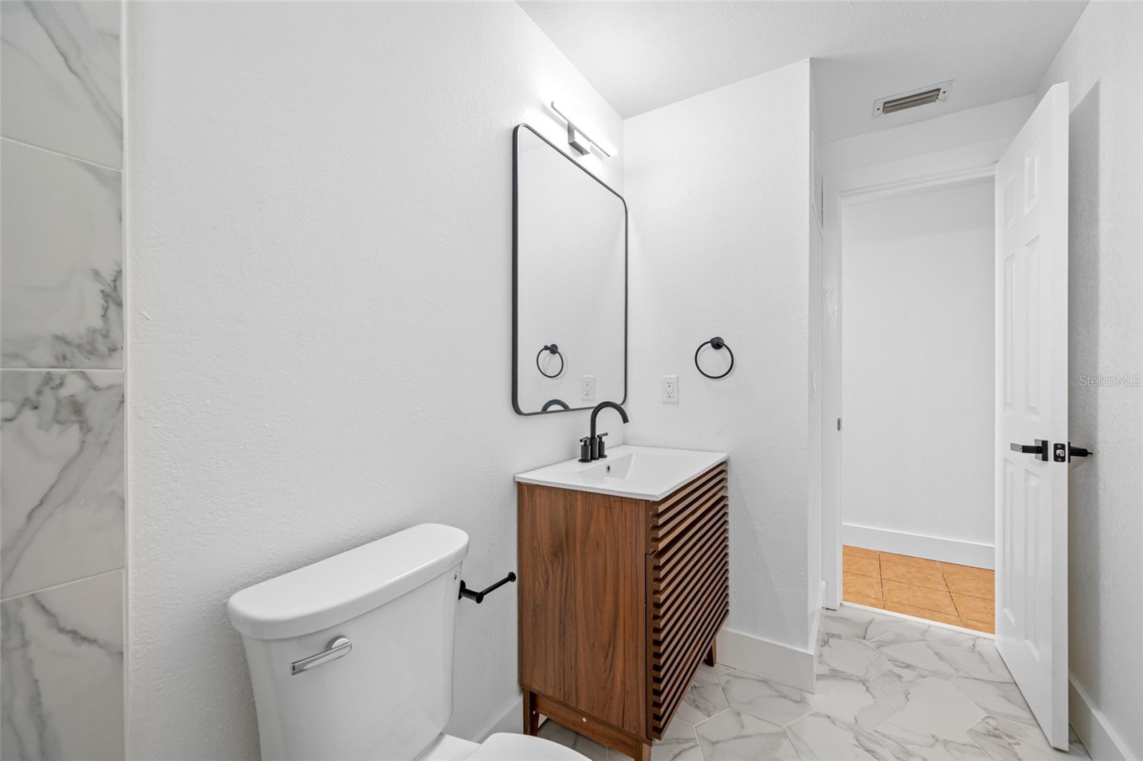 Hall bath Vanity