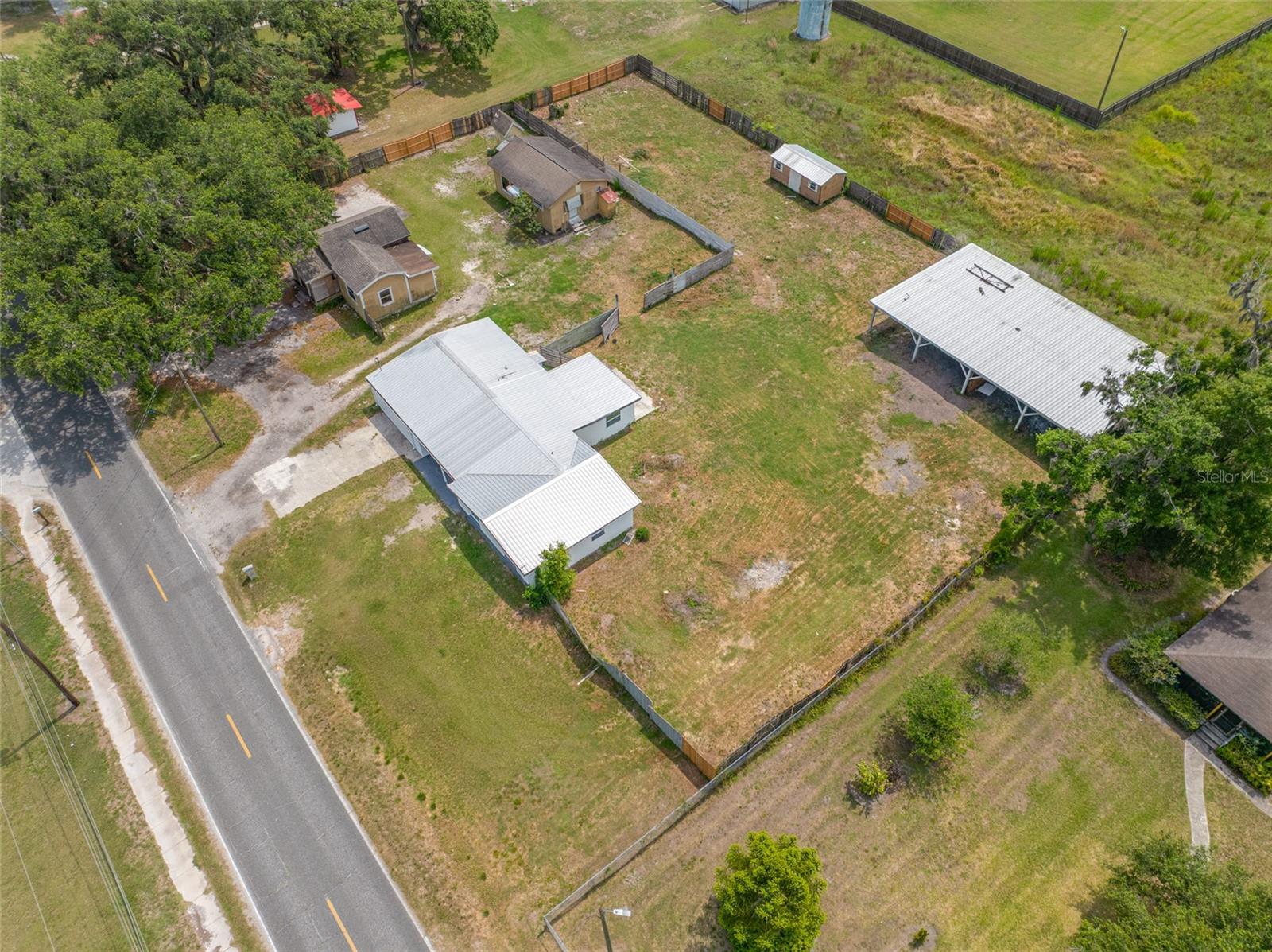 Aerial View of all buildings