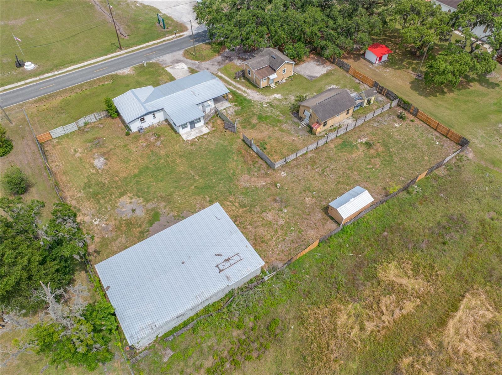 Aerial View of all buildings