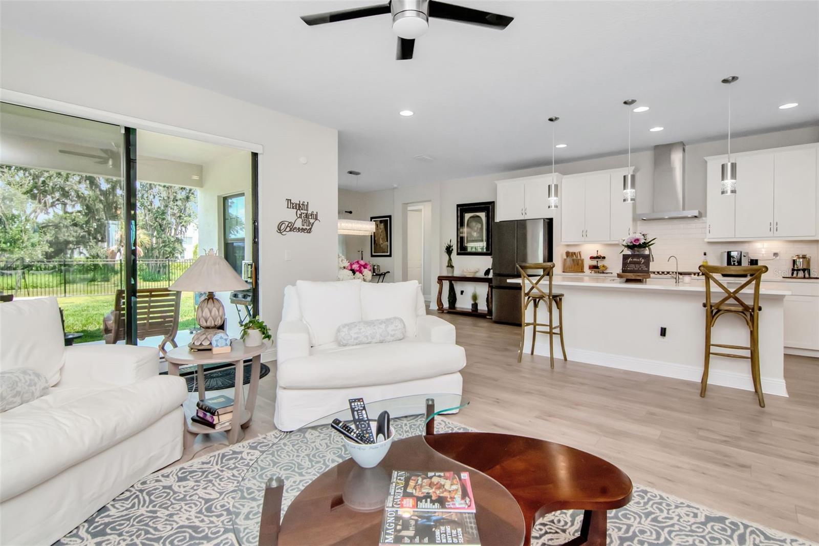 Open & Inviting living