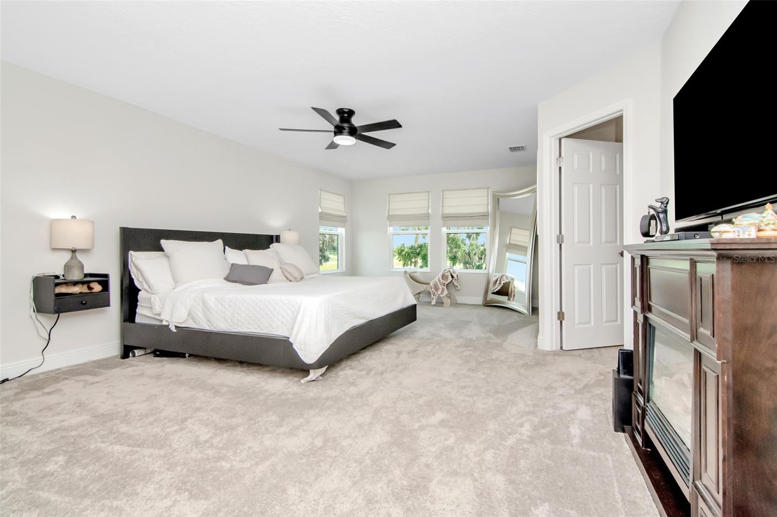 Primary Suite - large, comfortable, private