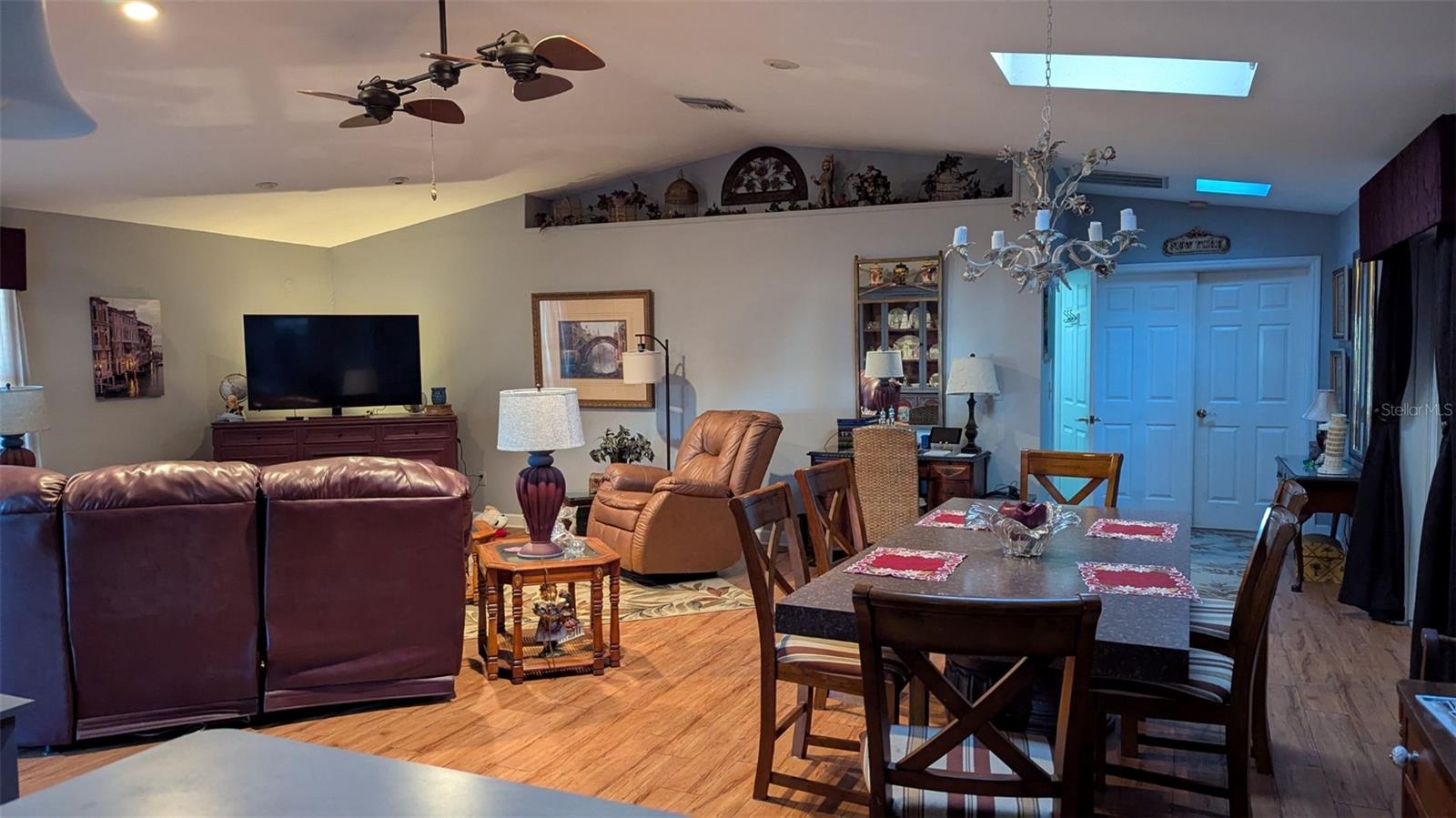 Large Family Room Open to the Kitchen