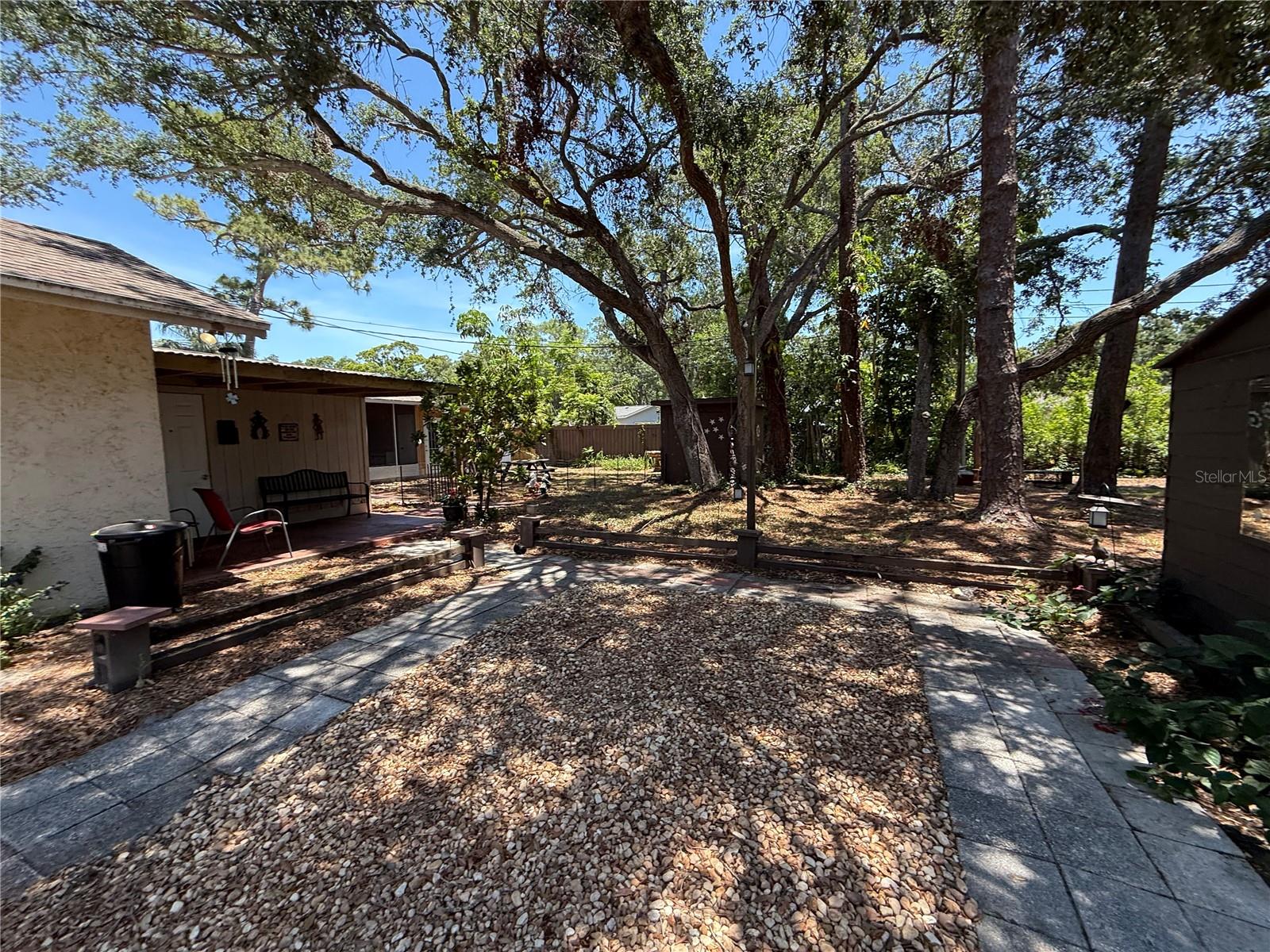 Separate Entrance to In-Law Suite with Patio