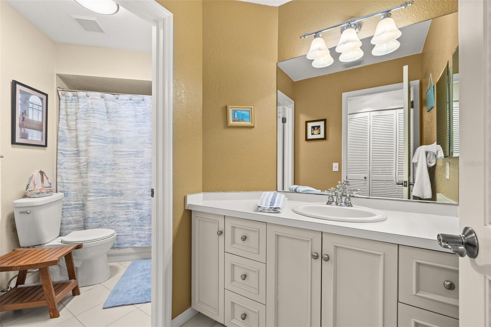 Bathroom 2 located in Upstairs Hallway