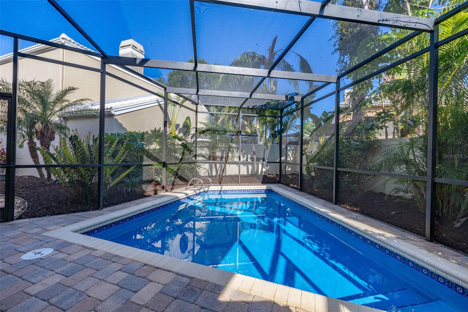 Screened in Private Pool Area