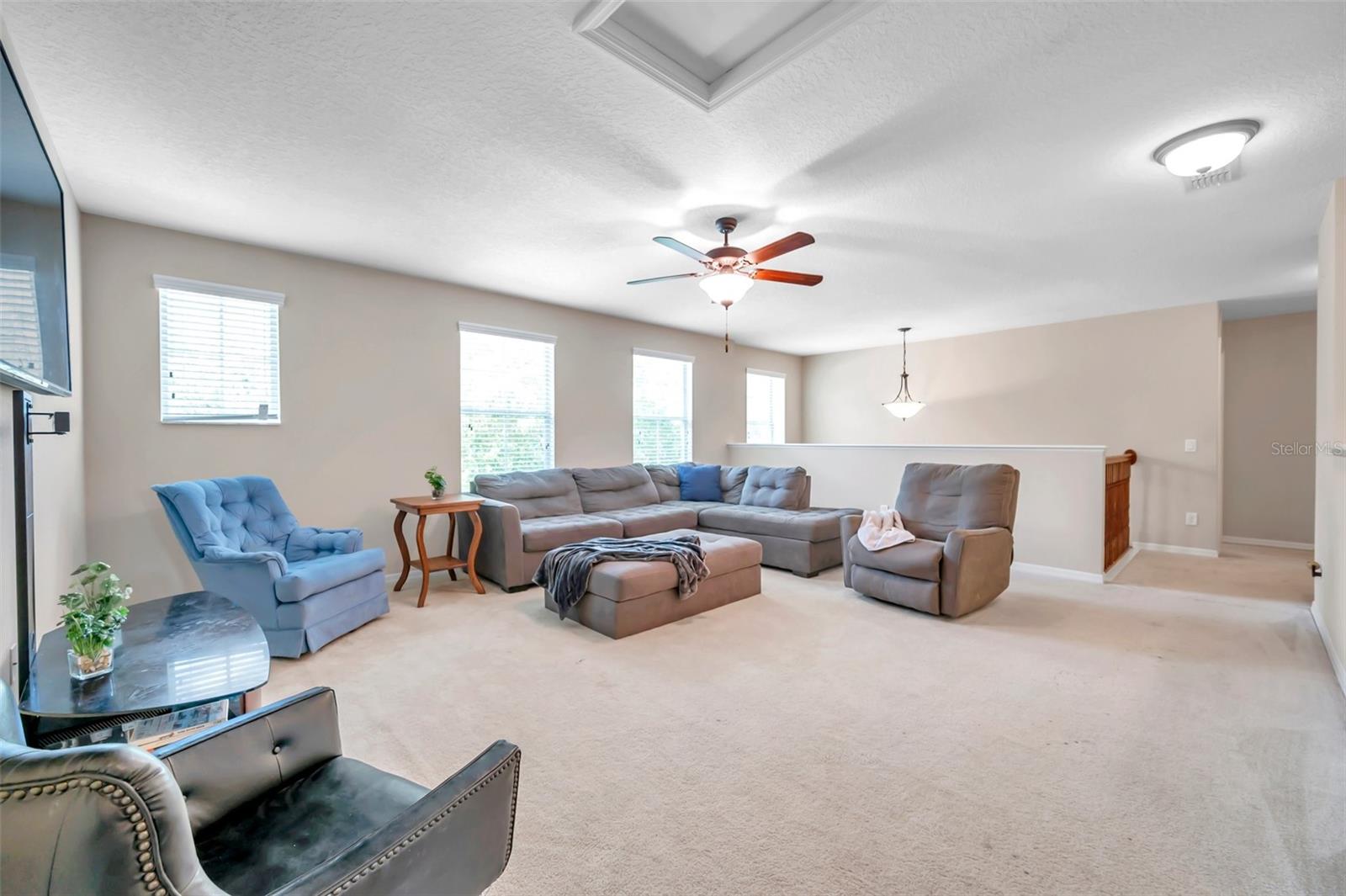 Upstairs bonus room