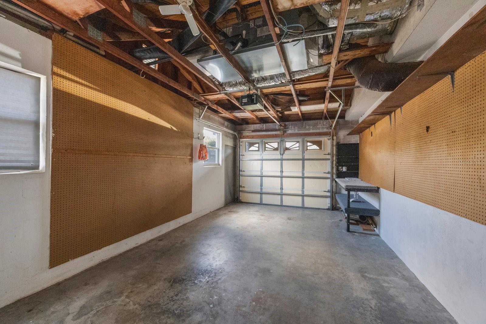 Wood space in garage!