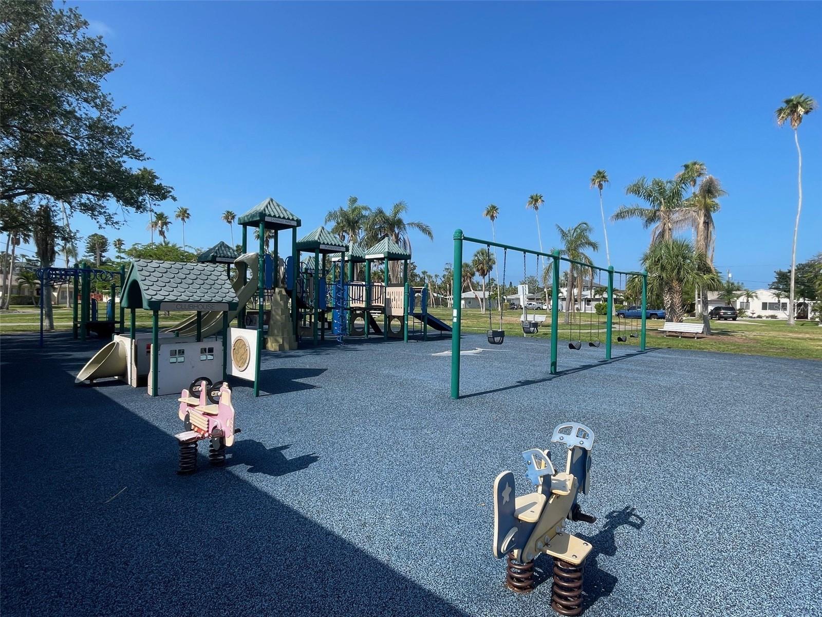 Playground across the street