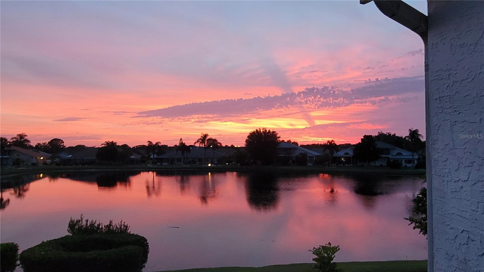 Sunset views from the Balcony