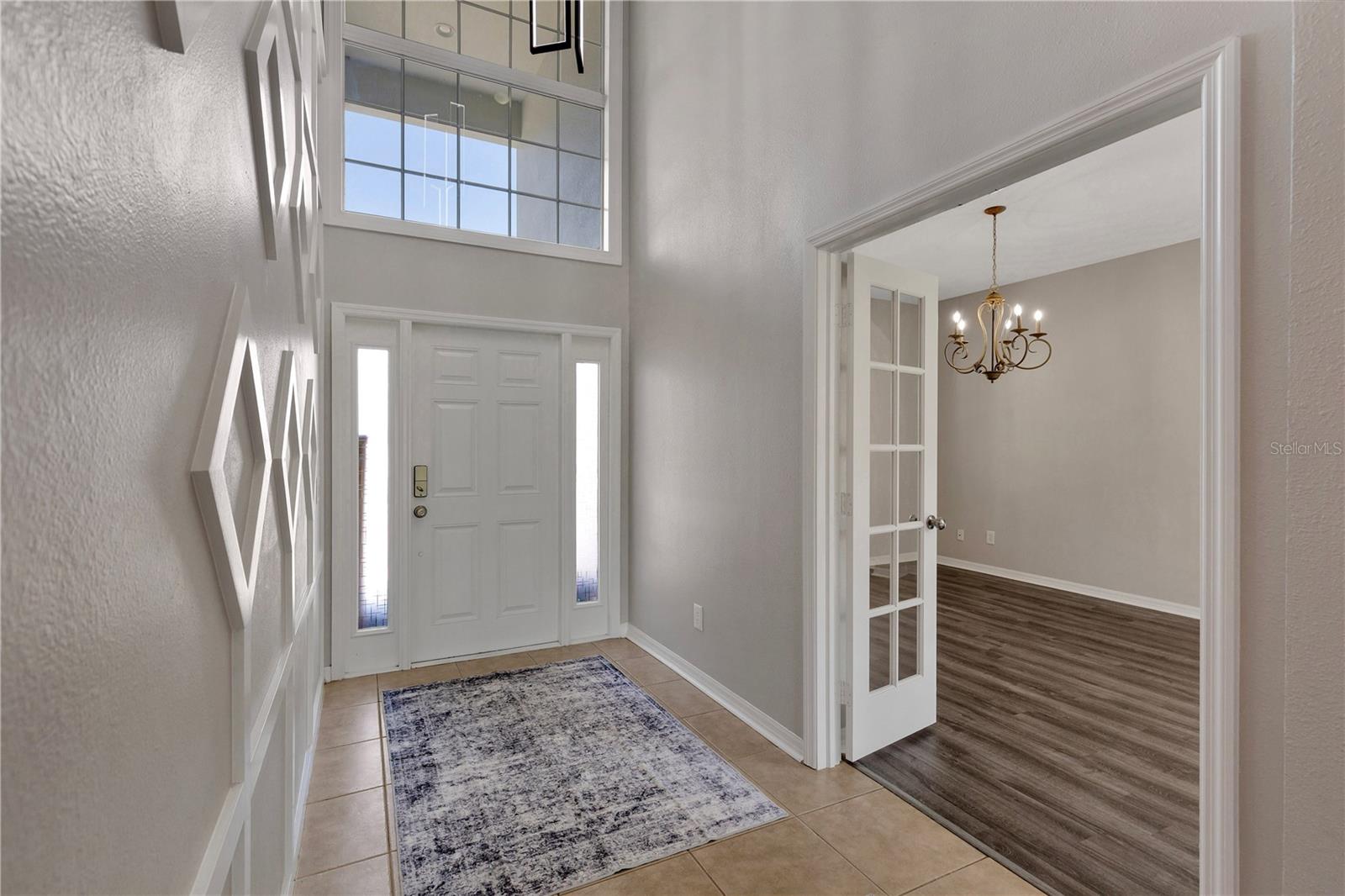 2 story Foyer, 1st floor view