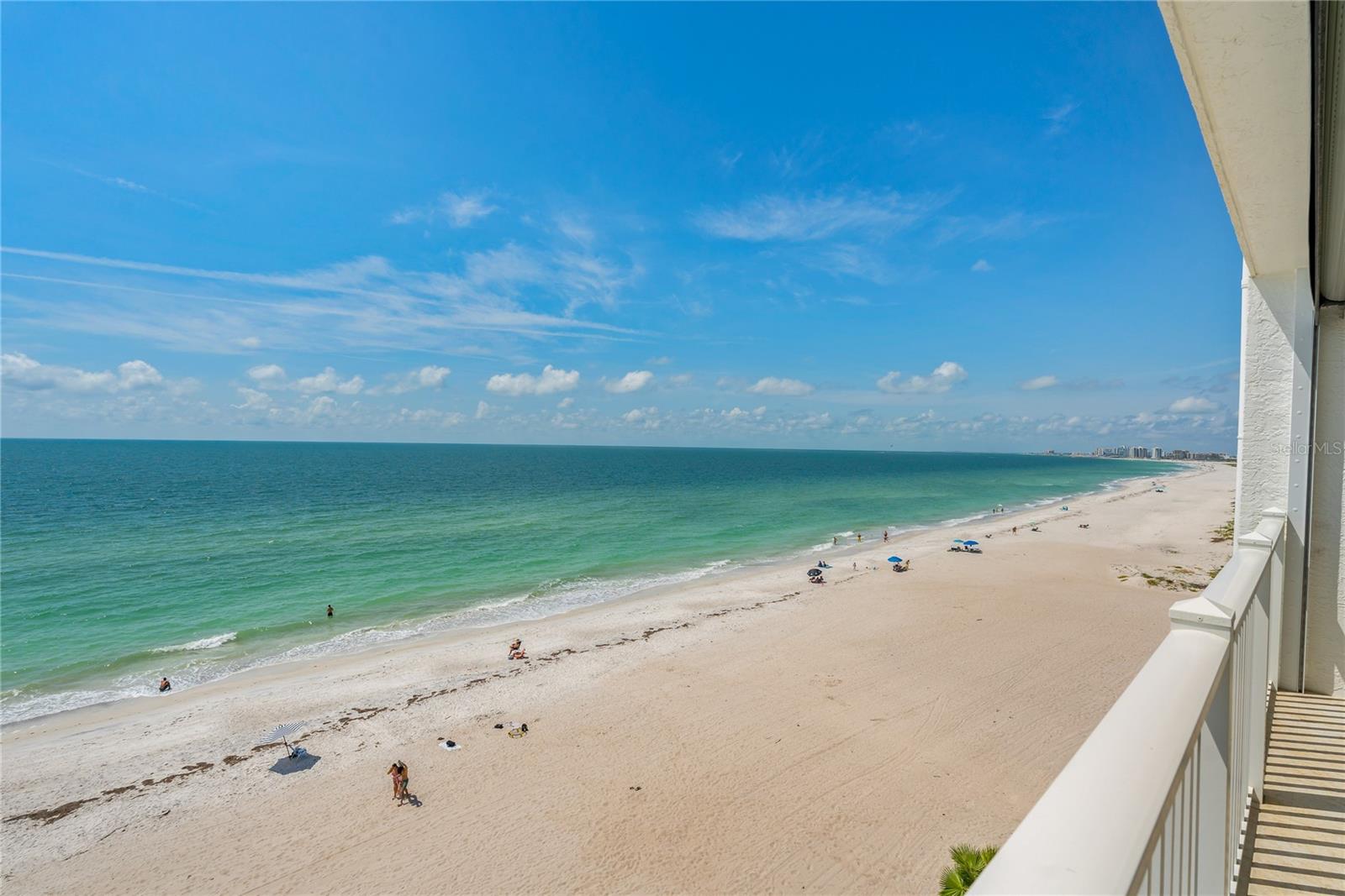 Beach and view of the gulf