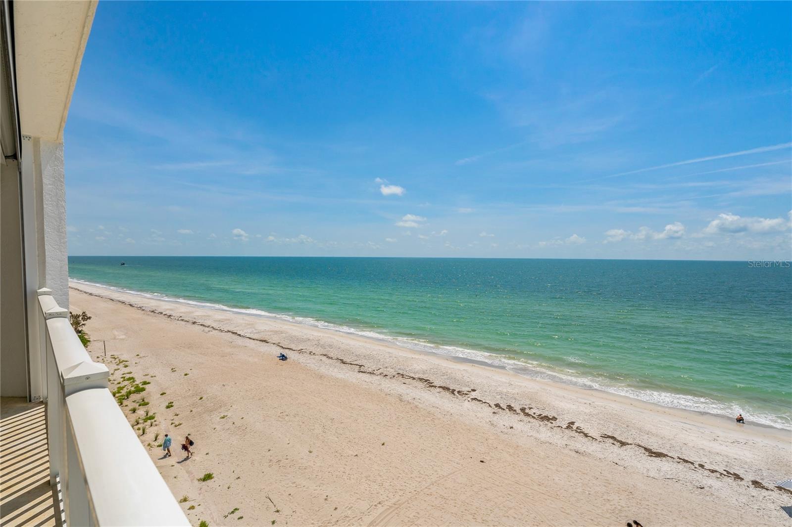 South view down the beach